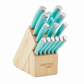 Epicure True Aqua 15 Piece Cutlery Block Setmodern kitchen decor ,kitchen dinner set ,dinnerware 