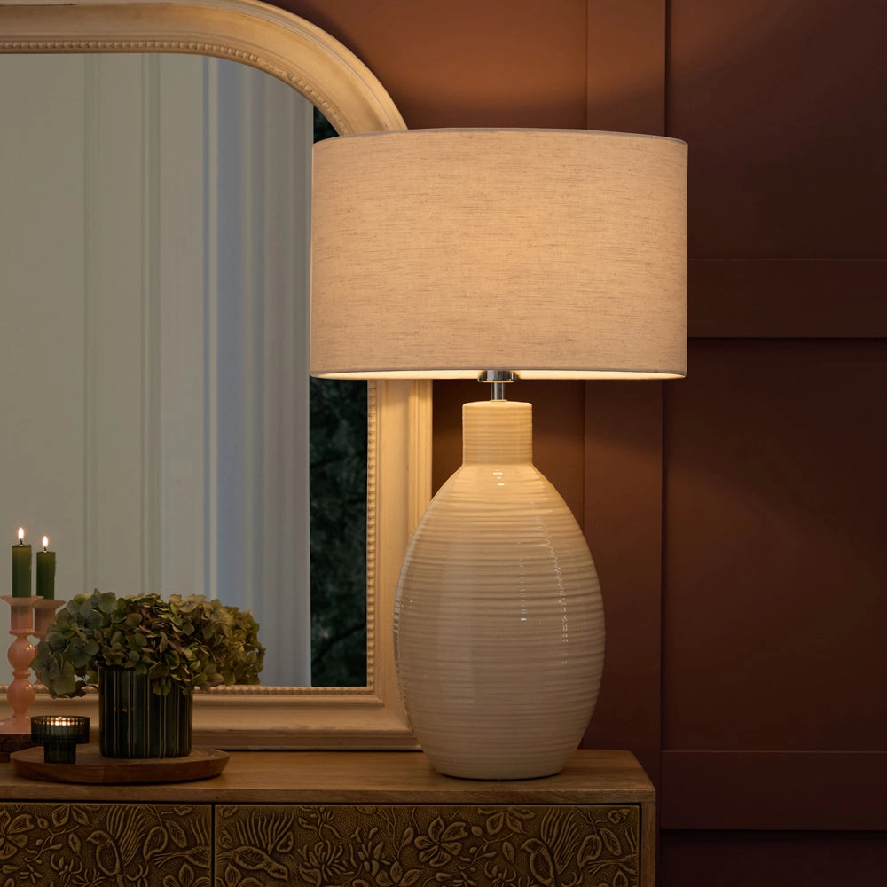 Epona Lamp Base Cream