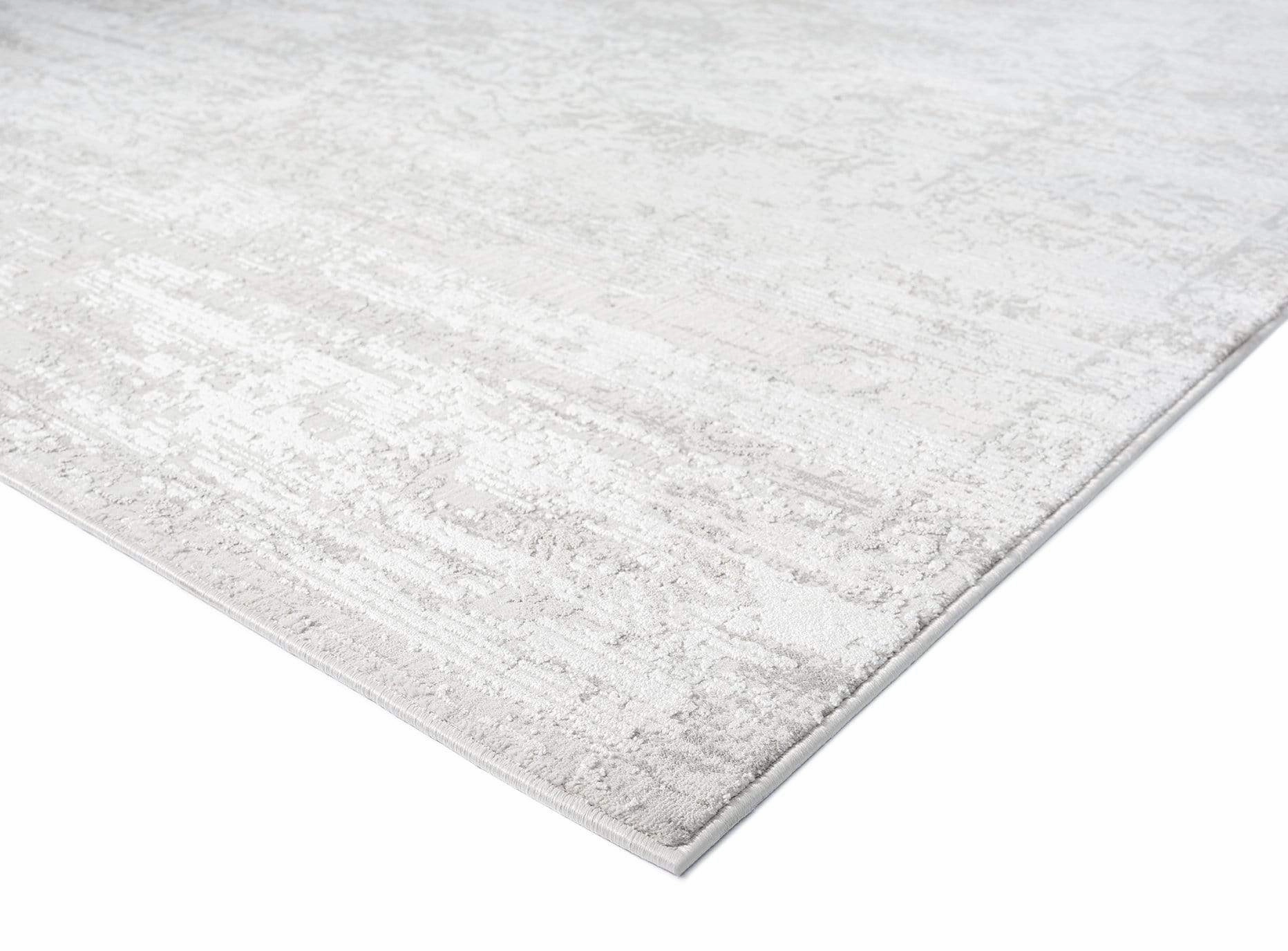 Eshe Grey and Ivory Distressed Floral Rug *NO RETURNS UNLESS FAULTY