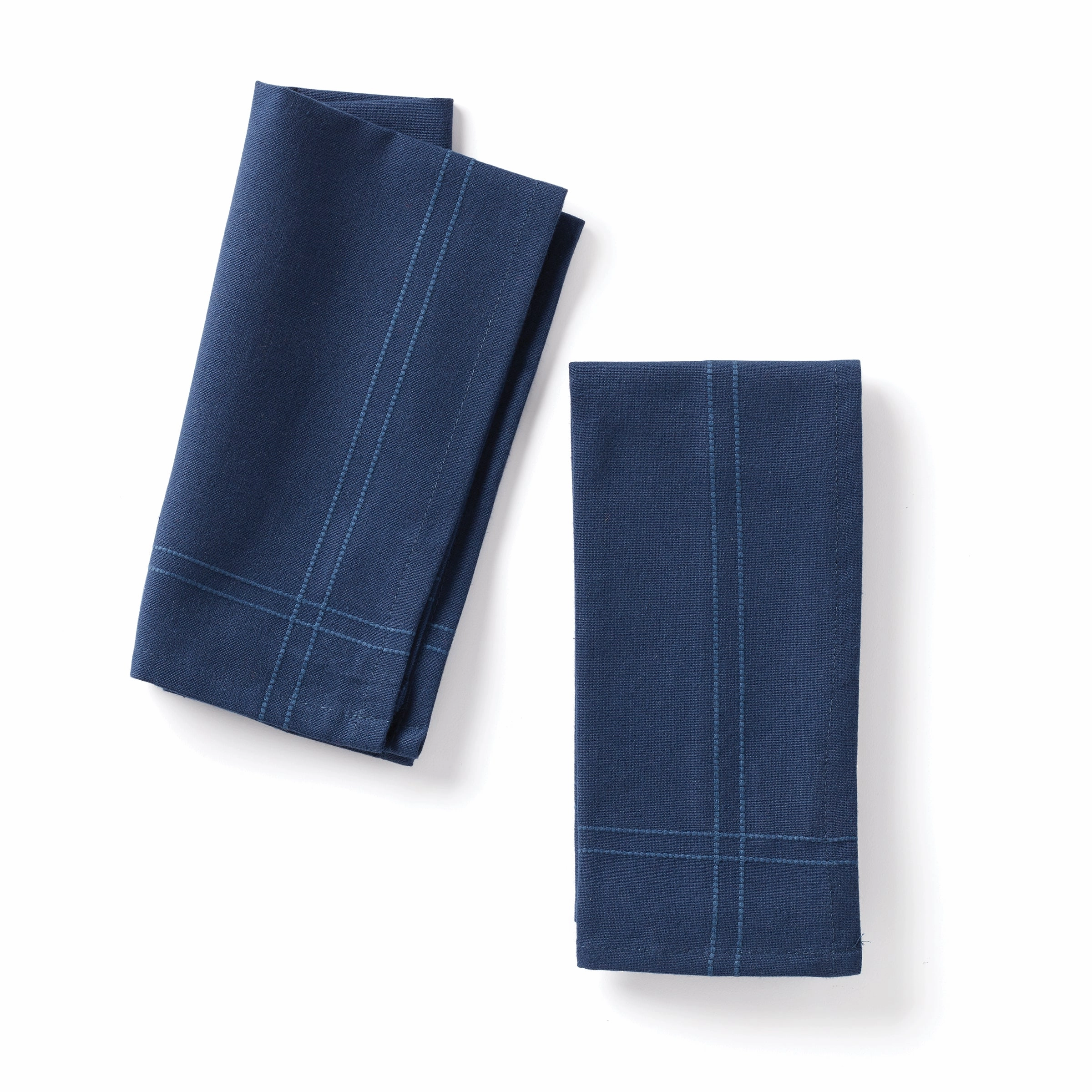 Essentials Navy Dinner Napkins - Set Of 2summer decor ,outdoor summer decor 