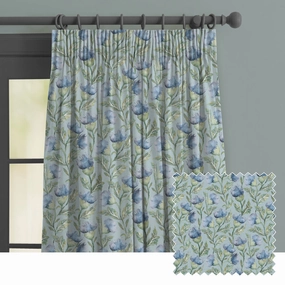 Ettrick Printed Made to Measure Curtains Bluebellbedding sets ,throw blankets 