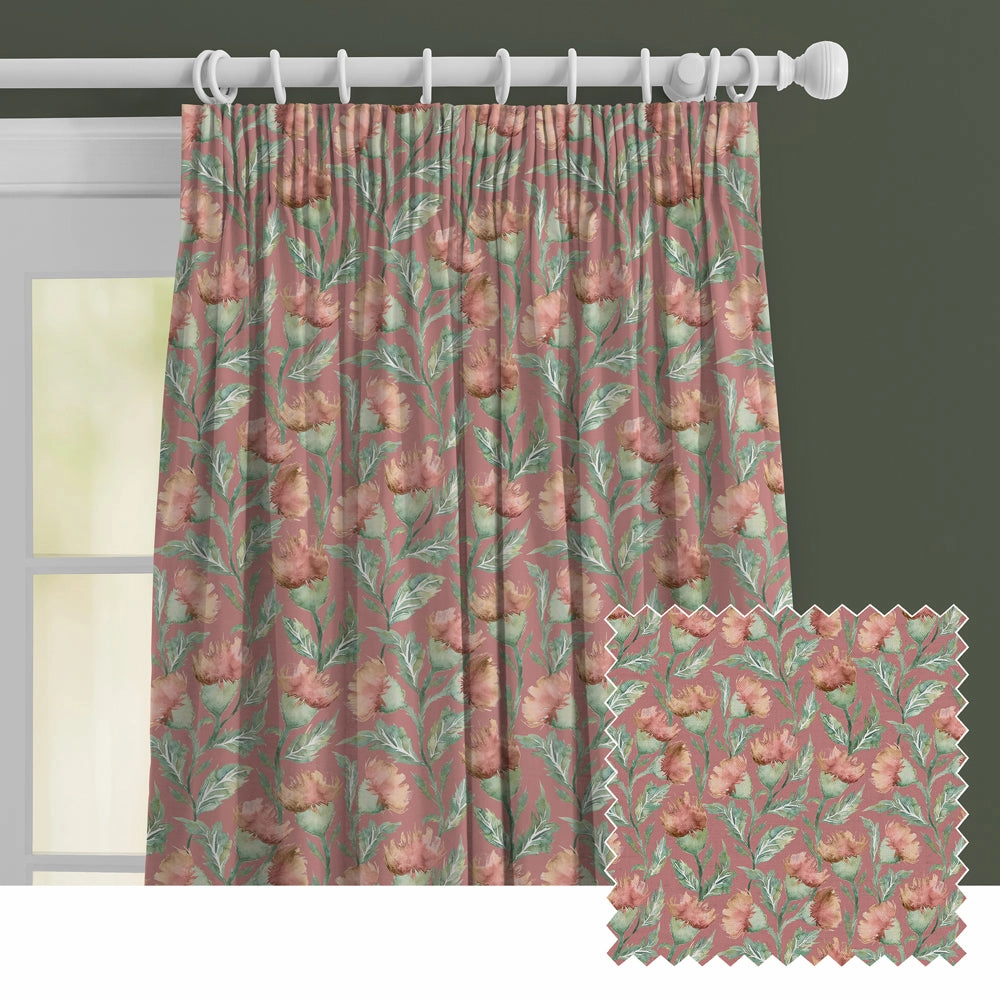 Ettrick Printed Made to Measure Curtains Rustbedding sets ,throw blankets 