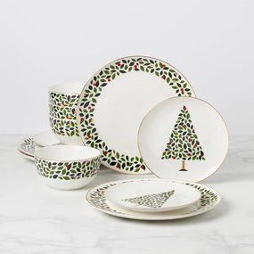 Evergreen 12-Piece Dinnerware Setmodern kitchen decor ,kitchen dinner set ,dinnerware 