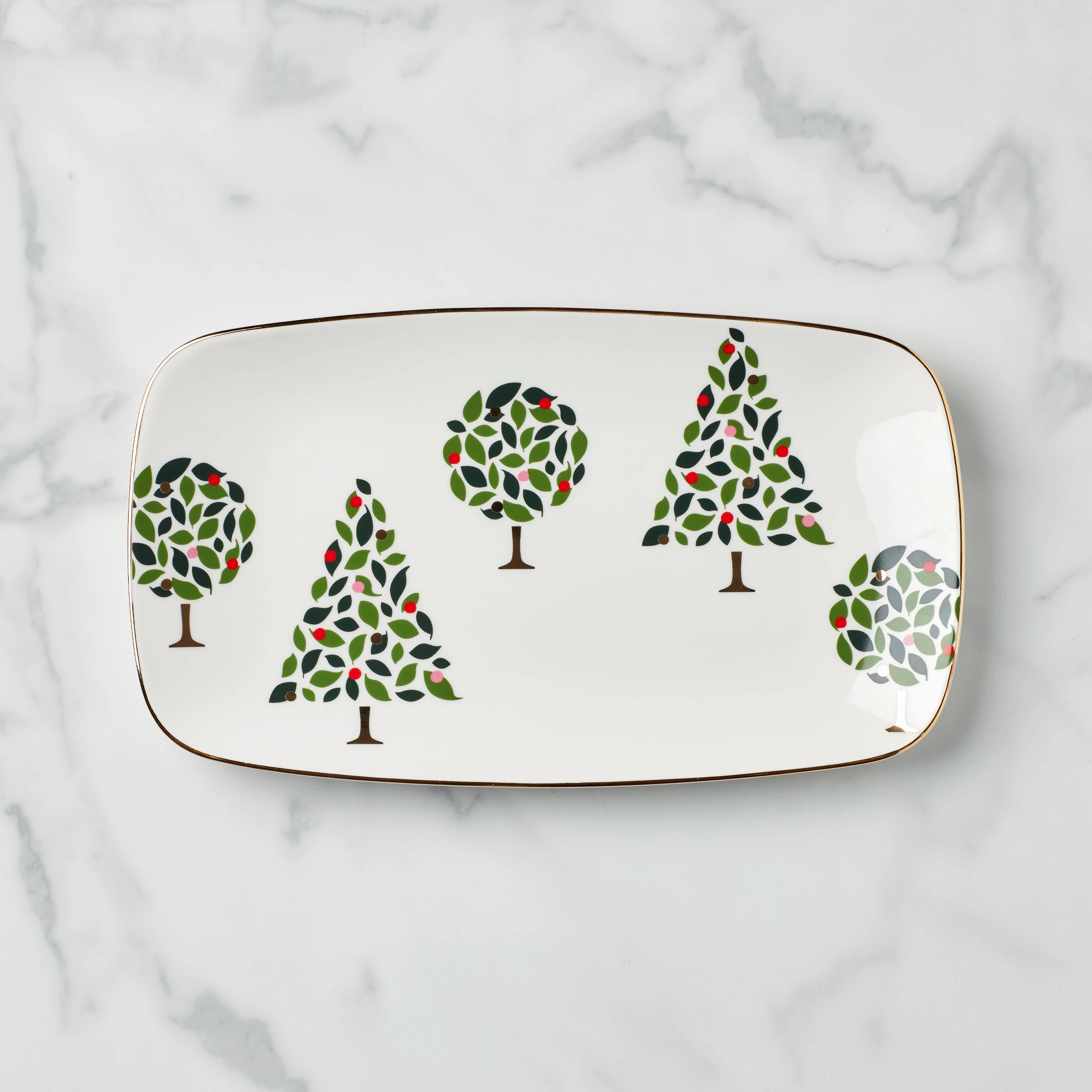 Evergreen Hors d'Oeuvres Traymultipurpose serving tray