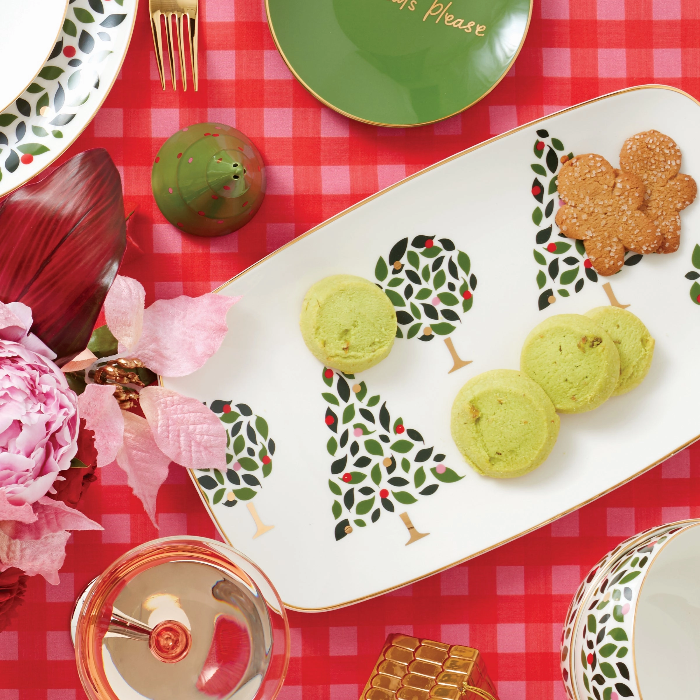 Evergreen Hors d'Oeuvres Tray