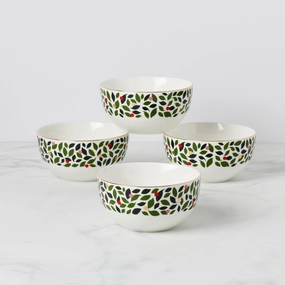 Evergreen Soup/Cereal Bowls - Set of 4modern kitchen decor ,kitchen dinner set ,dinnerware 