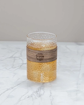 Everyday Glass with Wooden Gripmodern kitchen decor ,kitchen dinner set ,dinnerware 