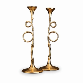 Evoca Candlesticks (Set of 2)nordic style desktop ornaments