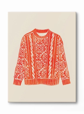 Fair Isle Sweater, Canvasindoor decorative canvas print
