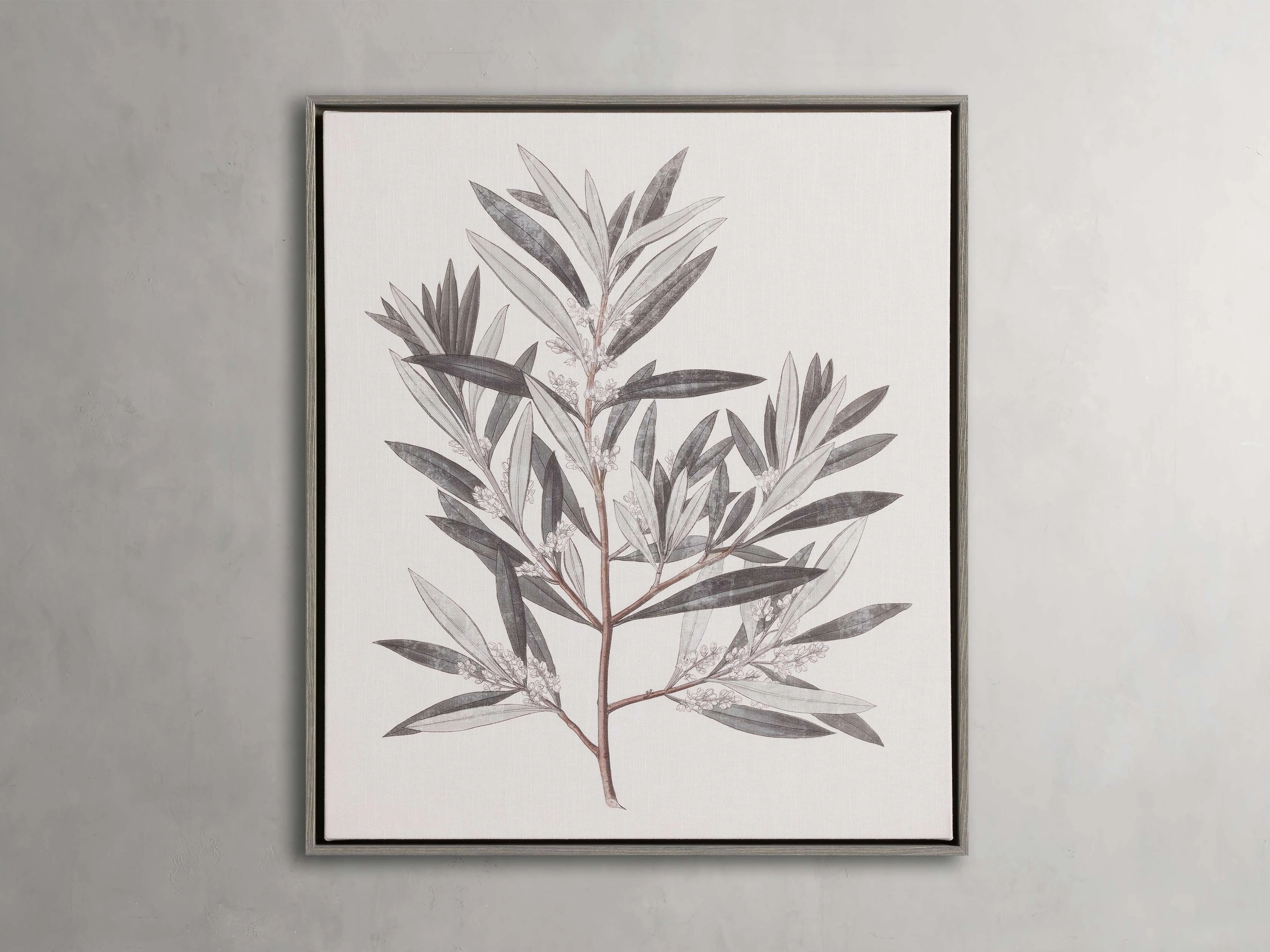Falling in Leaves II Framed Printnordic style wall decor