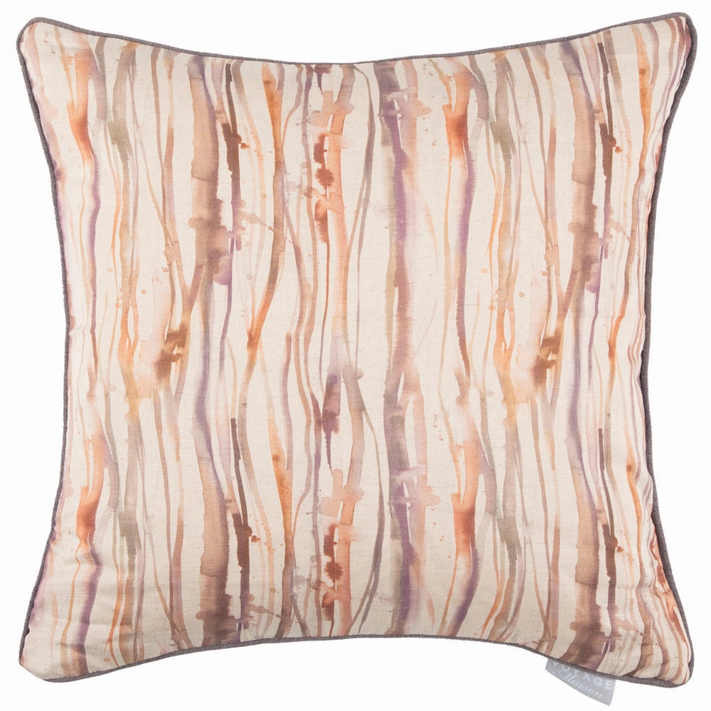 Falls Printed Feather Cushion Ironstone