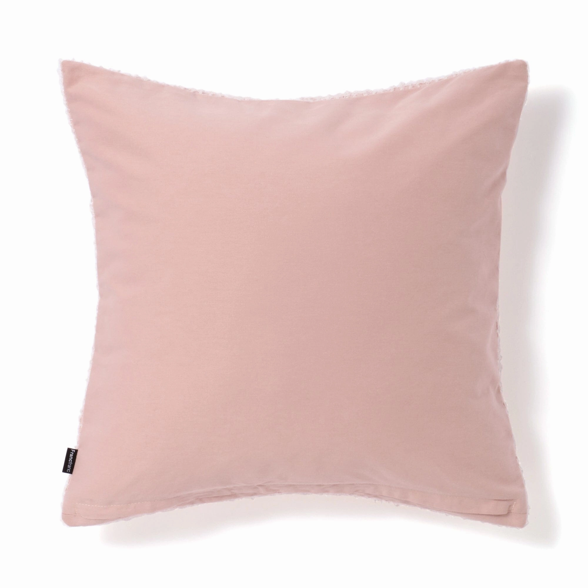 Fancy Grid Cushion Cover 450 X 450 Light Pink