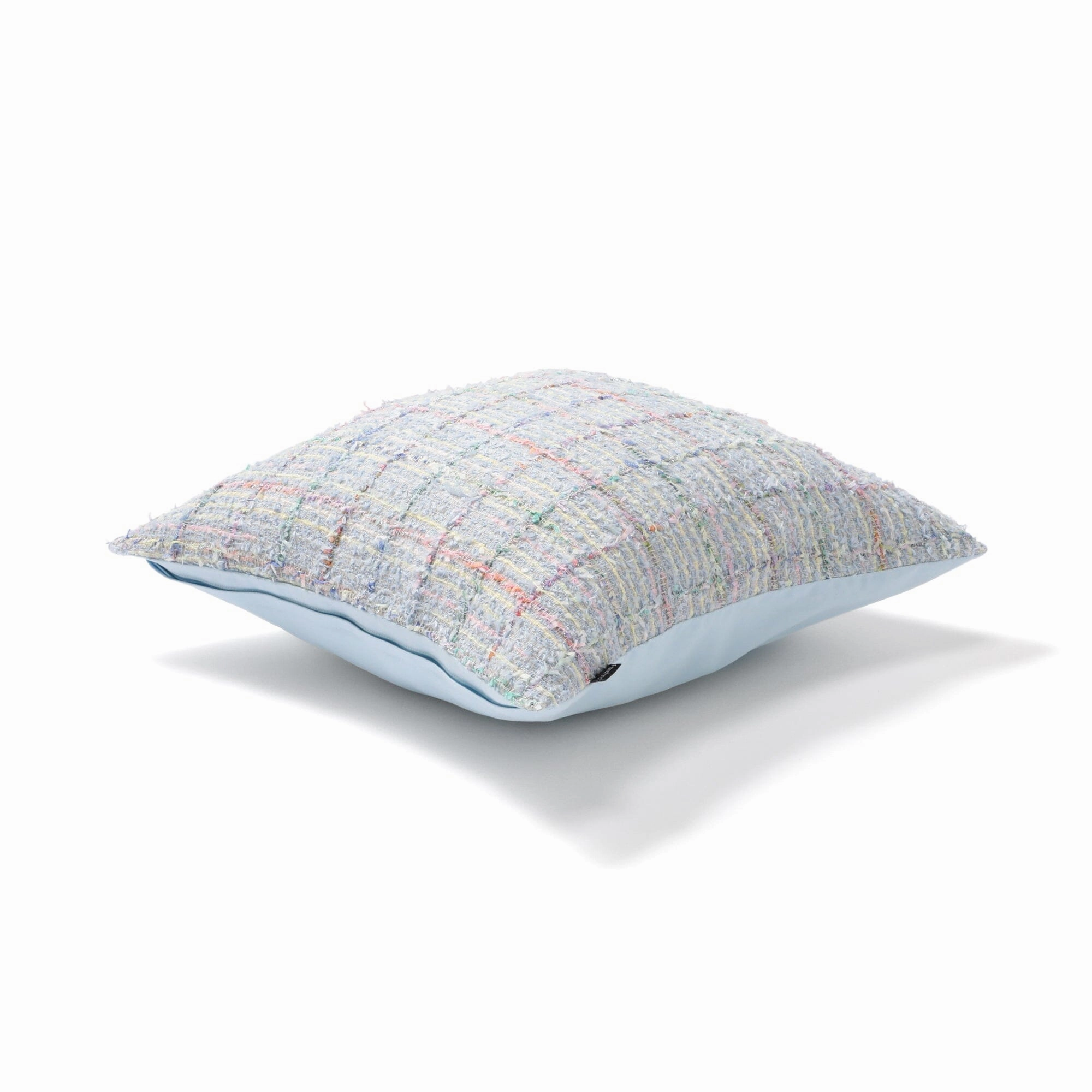 Fancy Tweed Cushion Cover 450 X 450 Blue