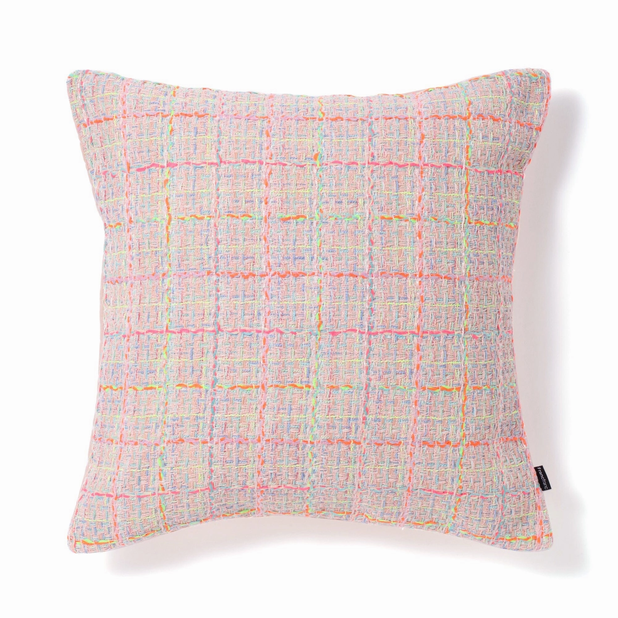 Fancy Tweed Cushion Cover 450 X 450 Pinkbedding sets ,throw blankets 