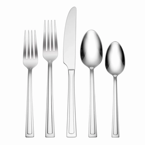 Farmington 20 Piece Flatware Seteco-friendly bamboo fiber tableware set 