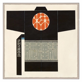 Fashion in the Service of Commerce, 1920, Kimono IInordic style wall decor