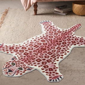 Faux Animal Kids Room Rugmodern color block patchwork rug