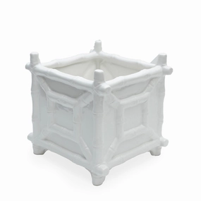 Faux Bamboo Cachepotnordic style desktop ornaments