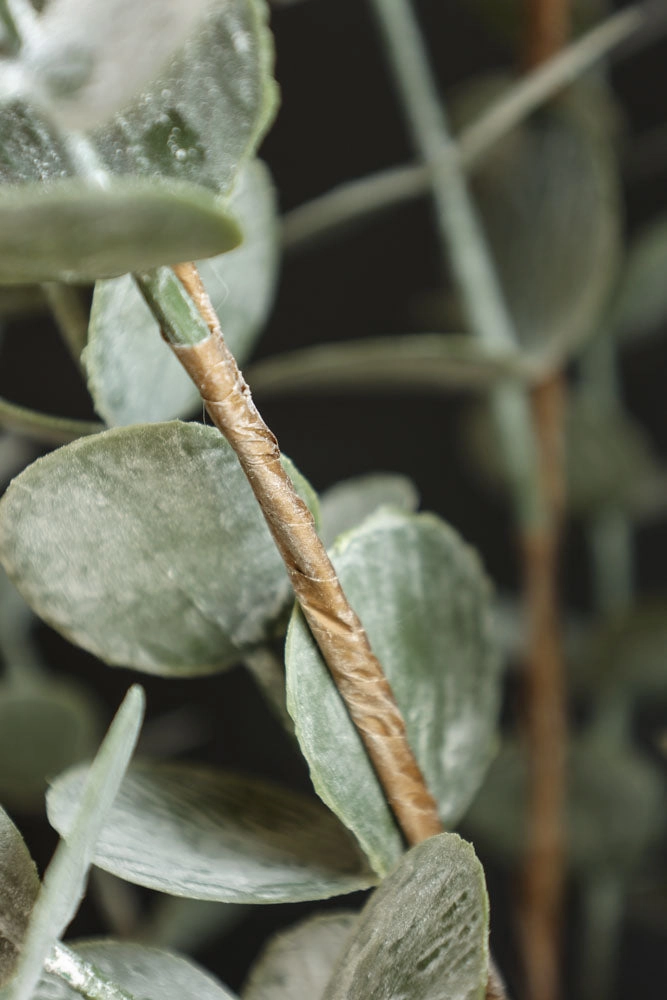 Faux Eucalyptus Plant In Pot