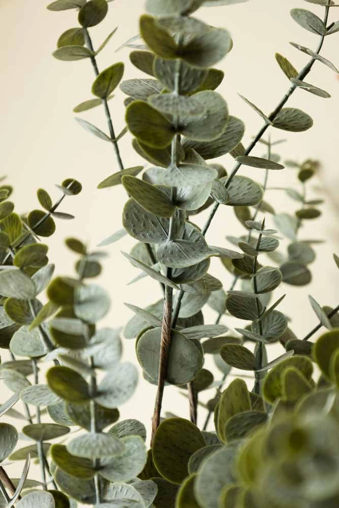 Faux Eucalyptus Plant In Pot