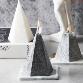 Faux Marble Candlehome decoration ,modern home decor 
