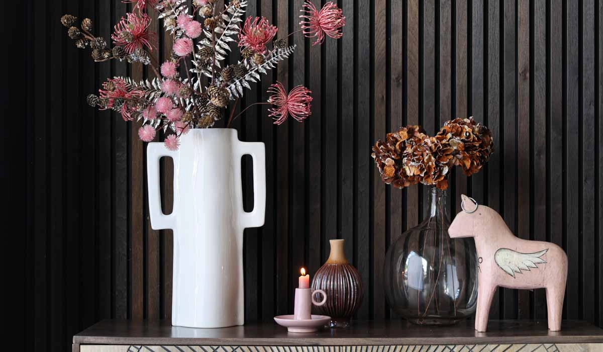 Faux Silver Fern Leaf Stem