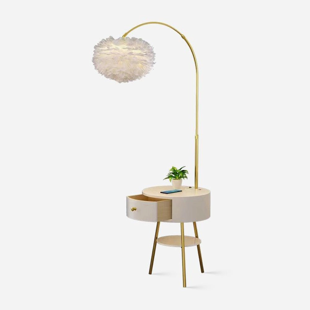Feather Drawer Floor Lampmodern floor lamp,floor lamp for bedroom 