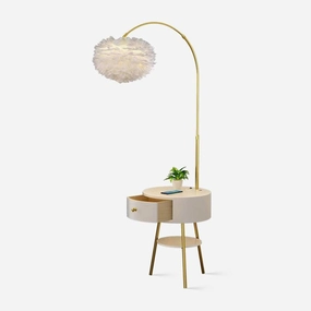 Feather Drawer Floor Lampmodern floor lamp,floor lamp for bedroom 