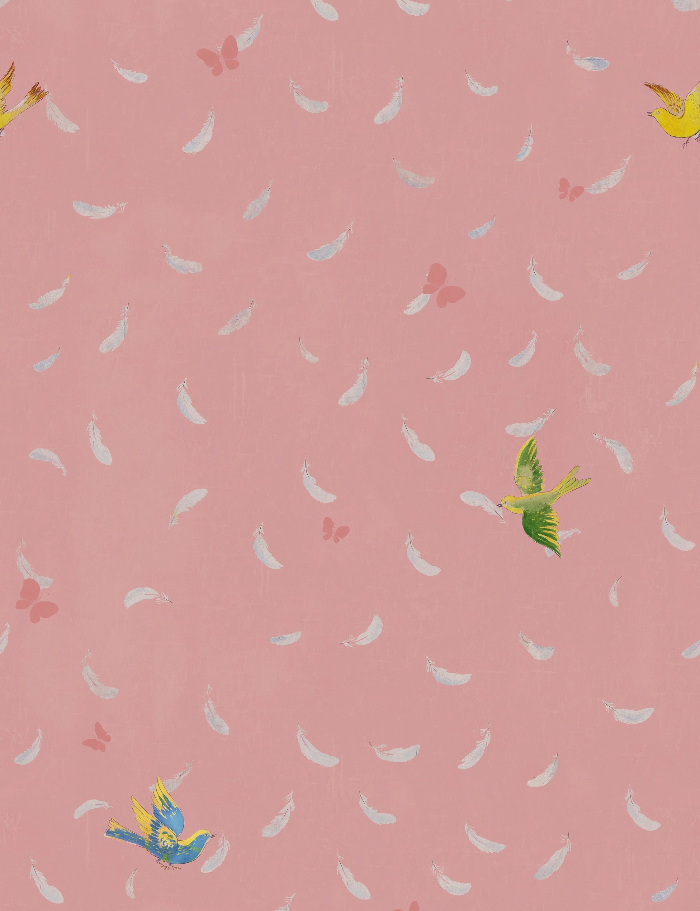 Feathers Wallpaper by Paule Marrot