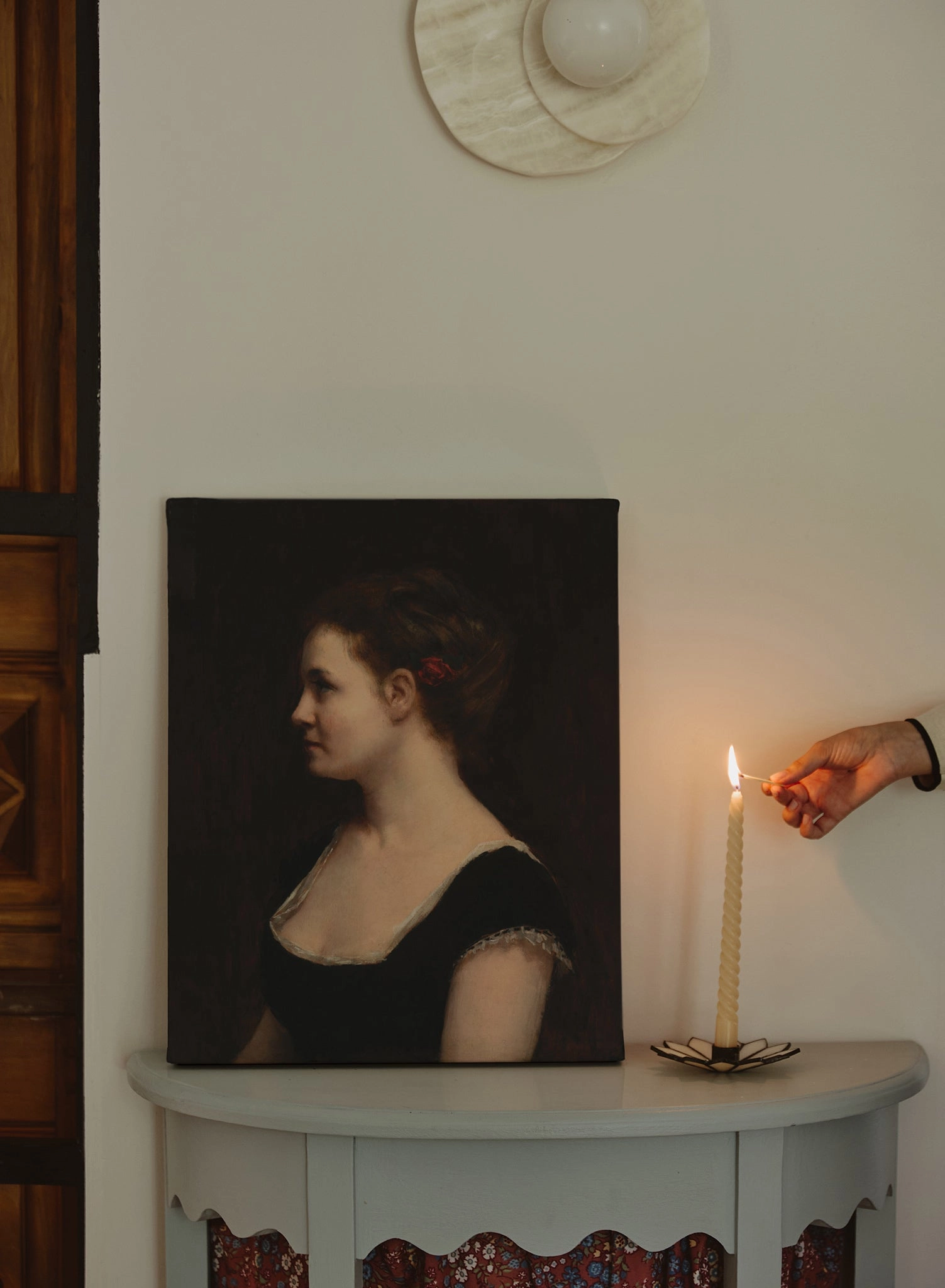 Fetching Silhouette, Canvas