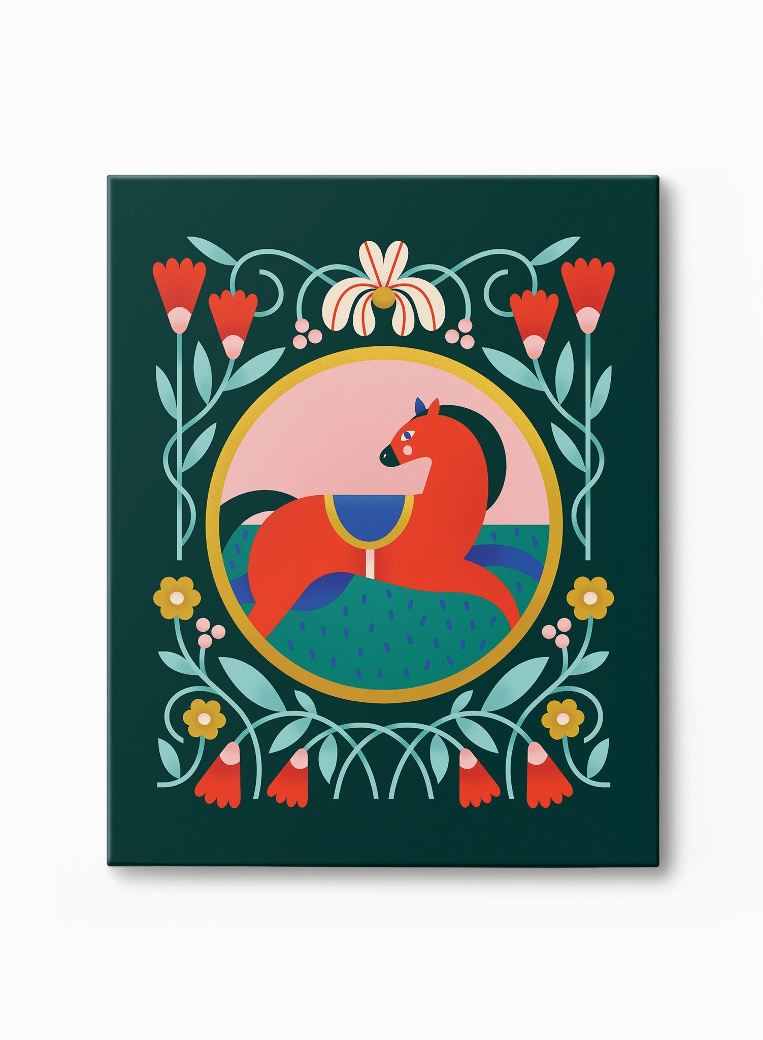 Field Pony, Canvasindoor decorative canvas print