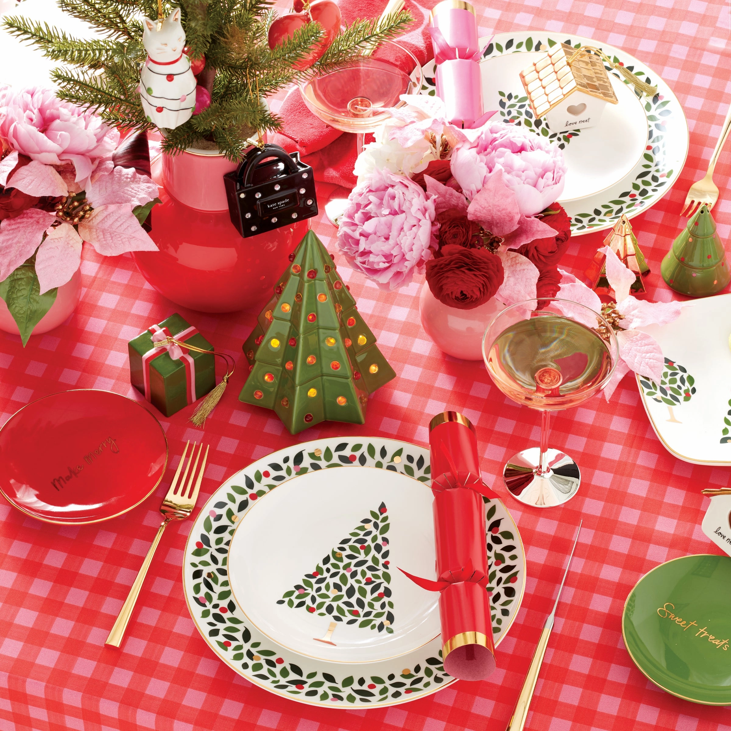 Figural Evergreen Tree Salt & Pepper Set