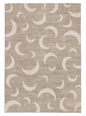 Finaya Grey Moon Washable Rugmodern color block patchwork rug