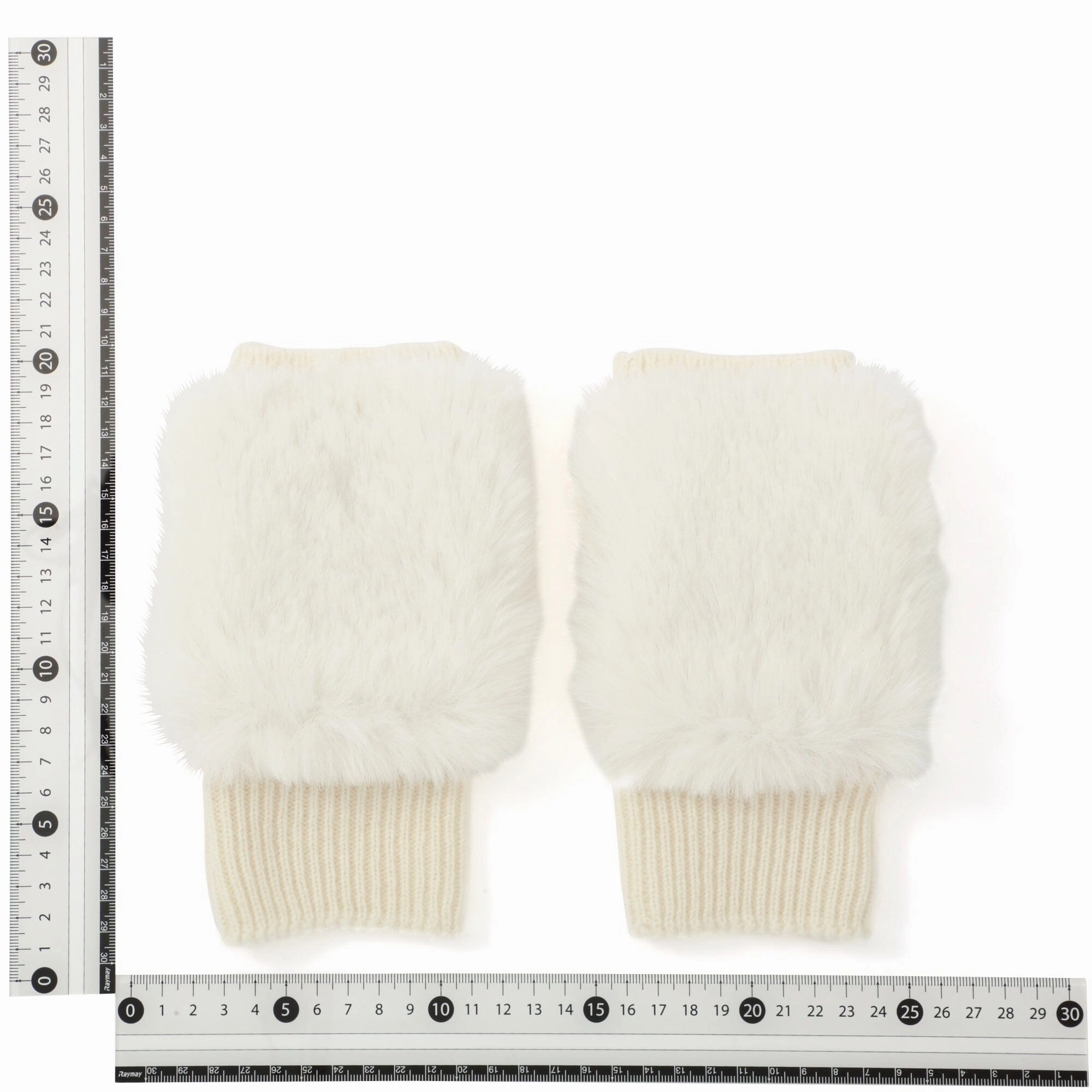 Fingerless Gloves Ivory