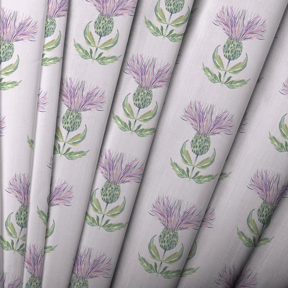 Firth Printed Made to Measure Curtains Granite Cream