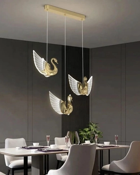 Flamingo Crystal Pendant Light -  Set of 3modern wall lamp,smart wall lamp
