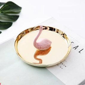 Flamingo Jewellery Dishhome decoration ,modern home decor 