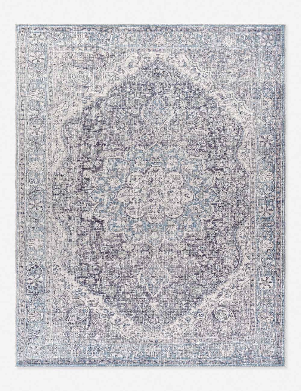 Fleur Rugmodern color block patchwork rug