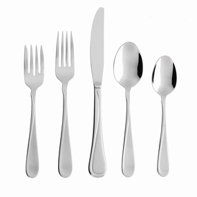 Flight 45 Piece Flatware Seteco-friendly bamboo fiber tableware set 