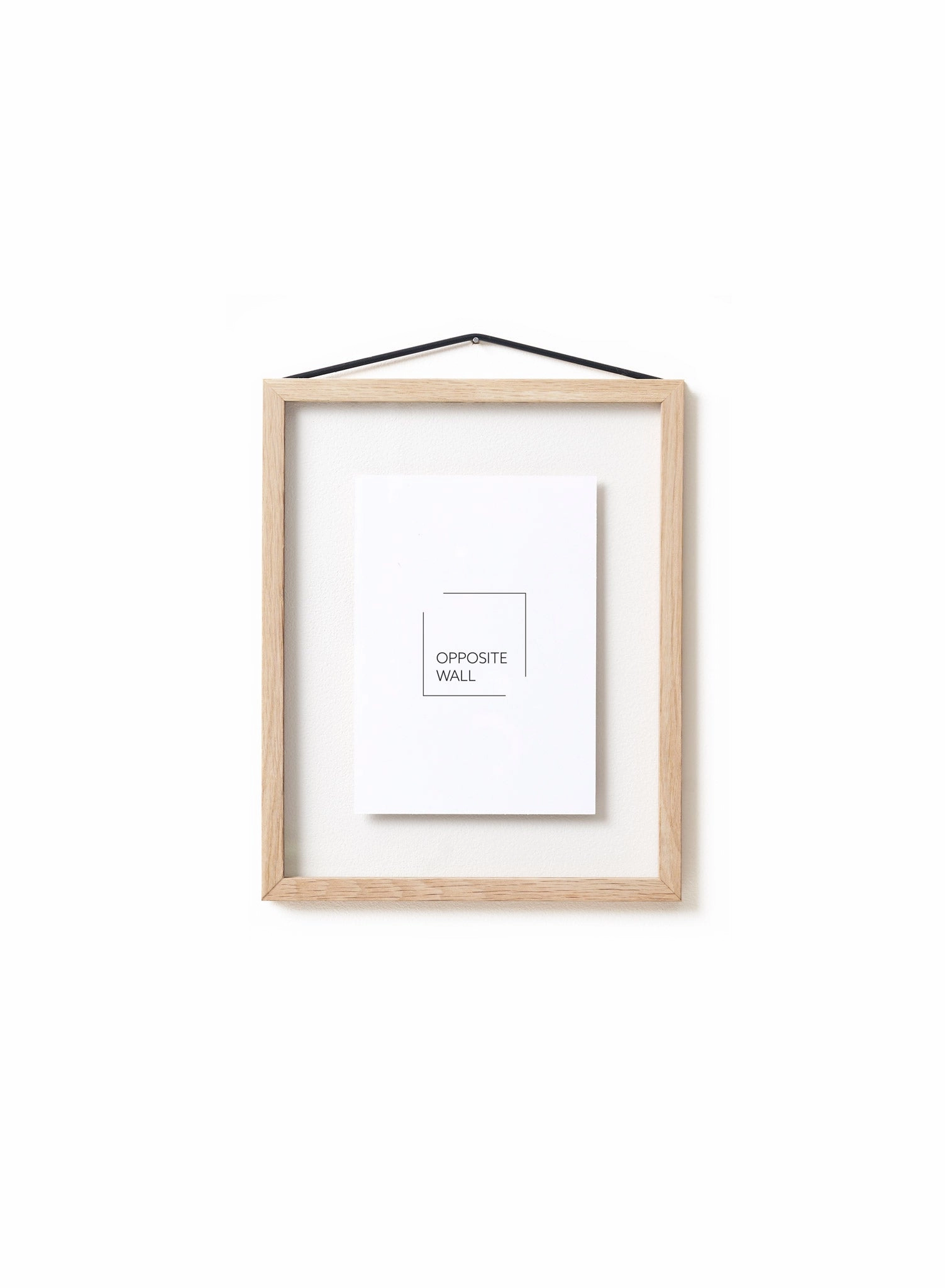 Floating Solid Oak Frame, 8x10 in | 20x25 cmdecorative photo frame ,personalized photo frame 