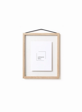 Floating Solid Oak Frame, 8x10 in | 20x25 cmdecorative photo frame ,personalized photo frame 