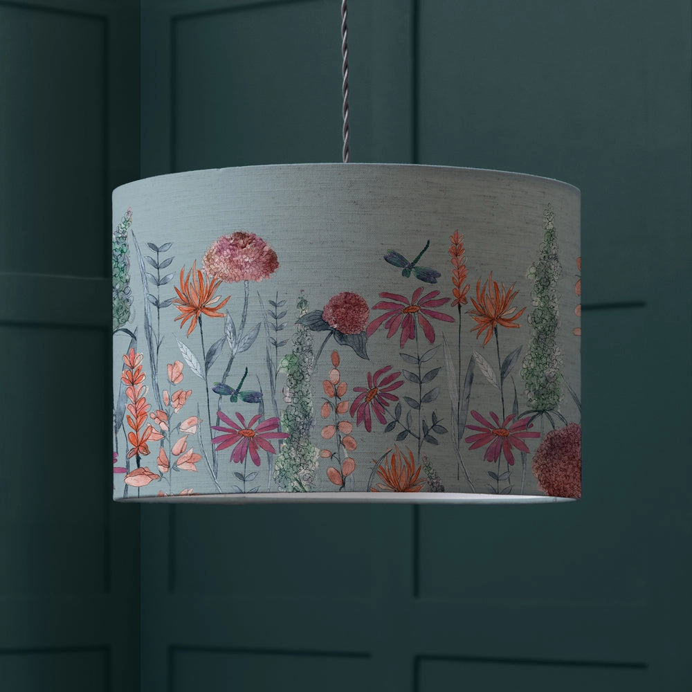 Florabunda Eva Lamp Shade Cornflowermodern home decor ,home decor for bedroom 