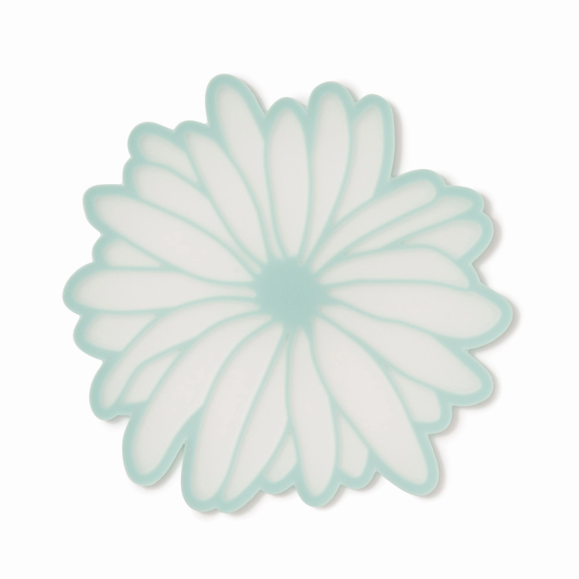 Flower Gerbera Coaster Light Green