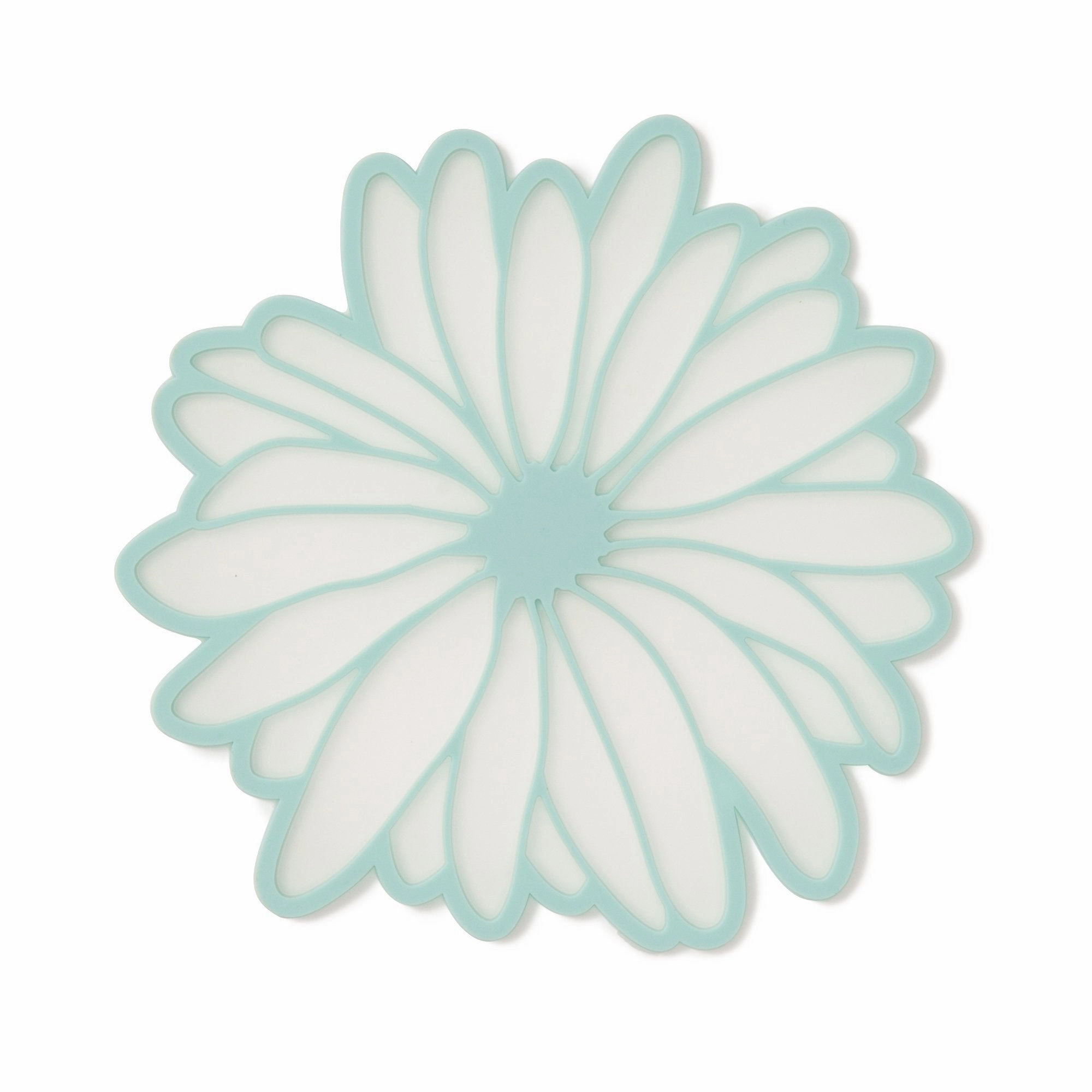 Flower Gerbera Coaster Light Greenwaterproof oil-proof tablecloth