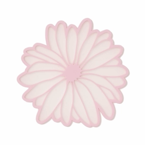 Flower Gerbera Coaster Light Pinkwaterproof oil-proof tablecloth