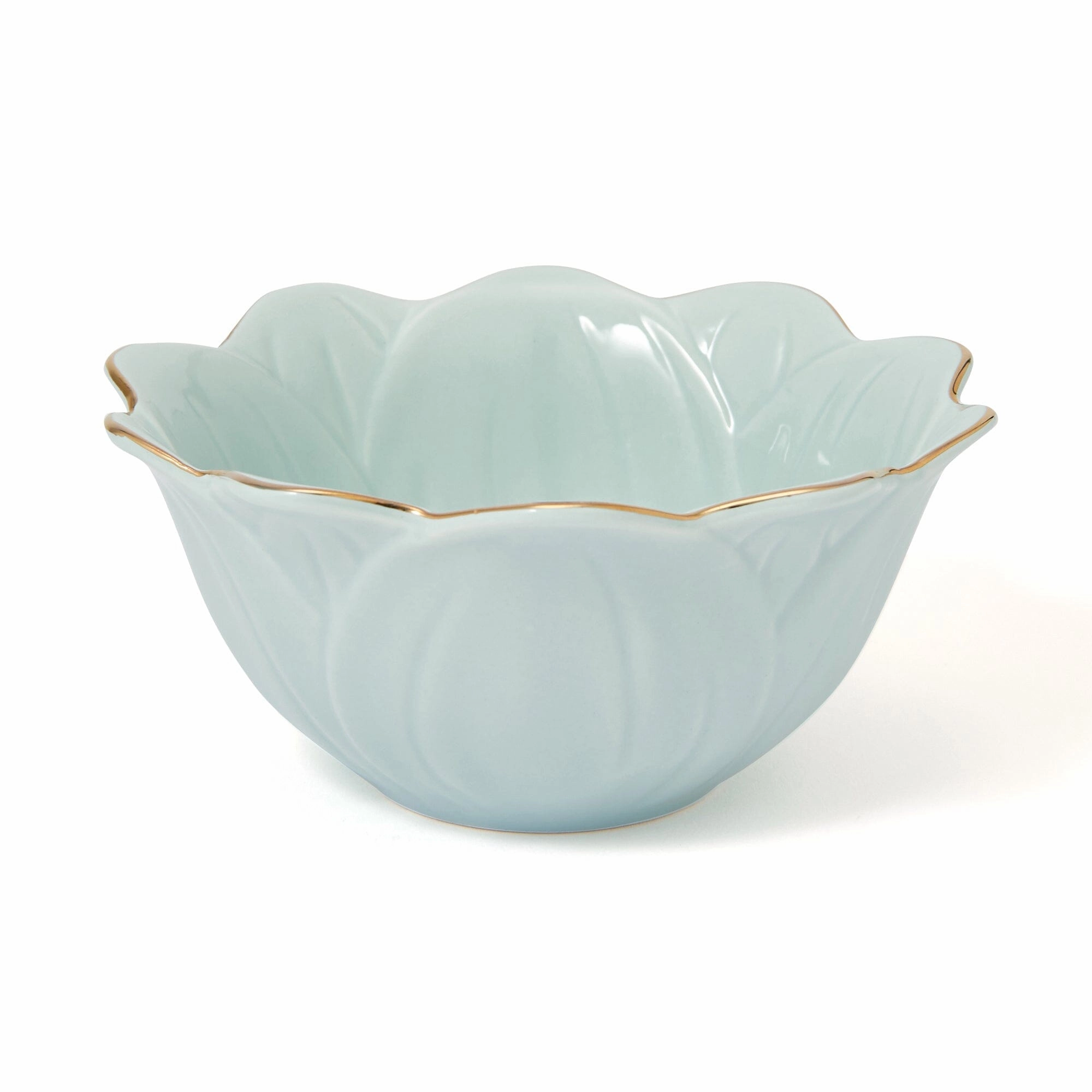 Flower Motif Bowl  Bluehand-painted ceramic bowl