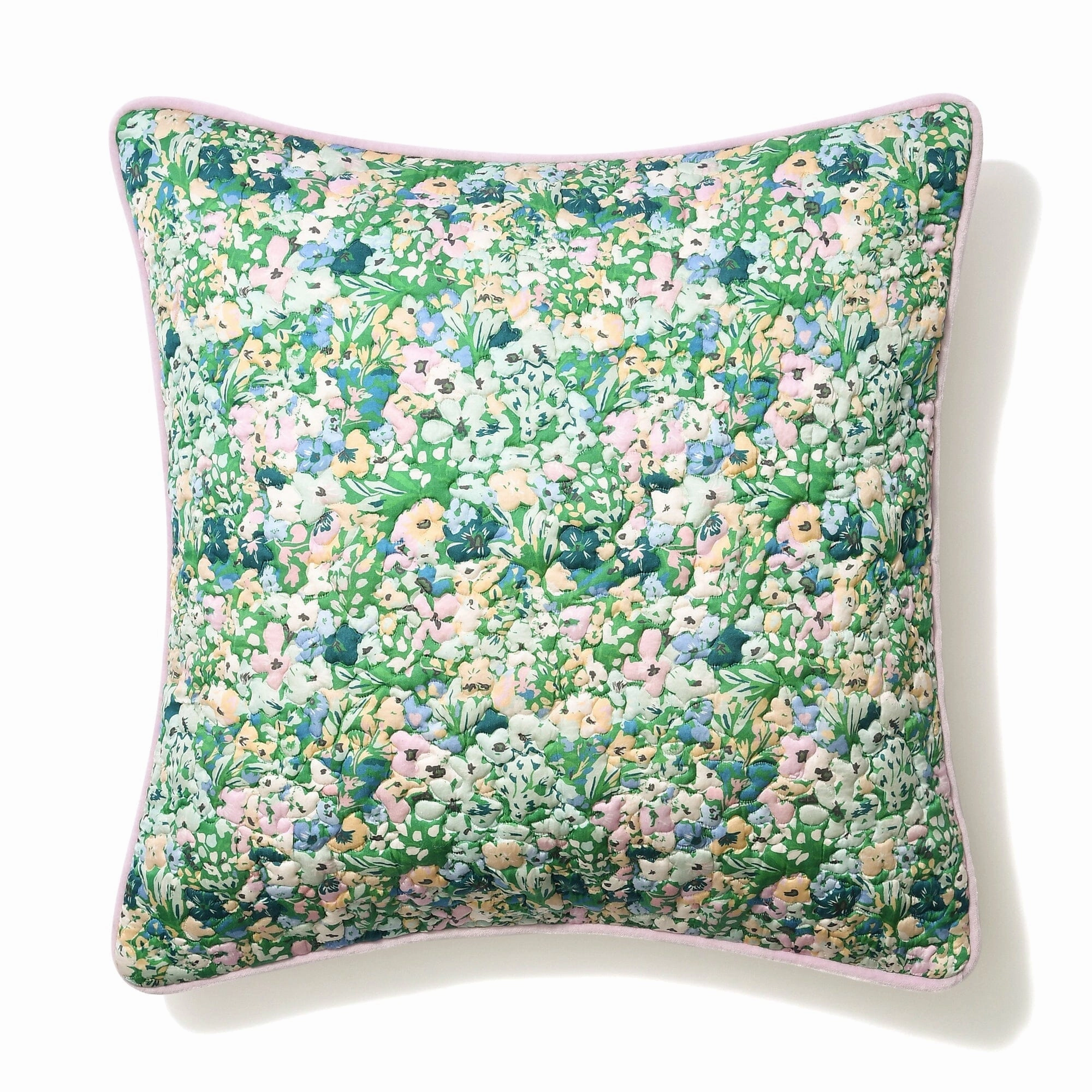 Flower Quilt Cushion Cover 450 x 450 Multibedding sets ,throw blankets 