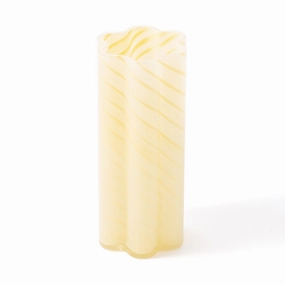 Flower Stripe Flower Vase Light Yellownordic minimalist vase