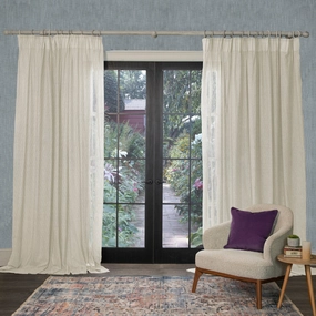 Focus Sheer Woven Pencil Pleat Curtains Pearlbedding sets ,throw blankets 