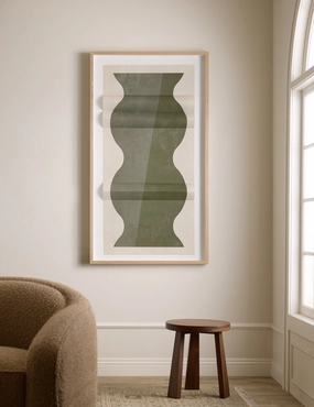 Foldover Urn by Bobby Berknordic style wall decor